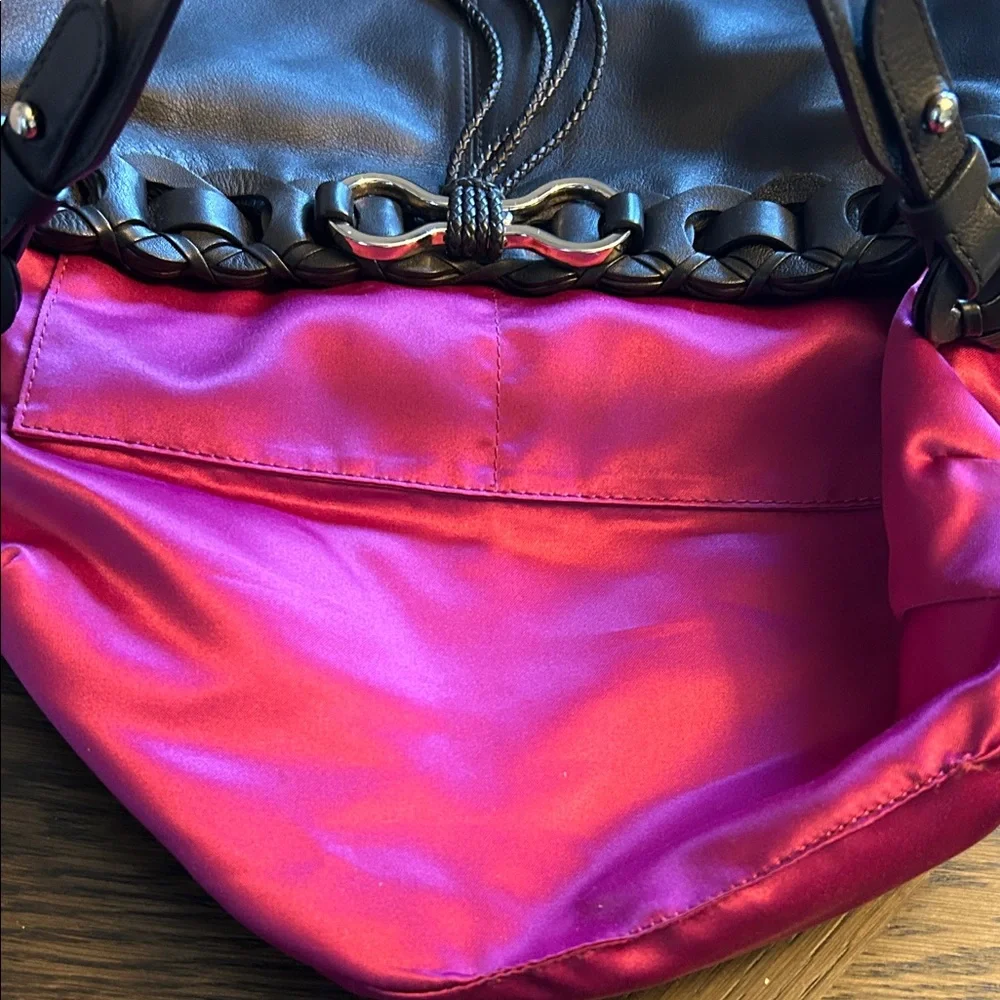 Cole Hann Black Leather Shoulder Bag NWOT